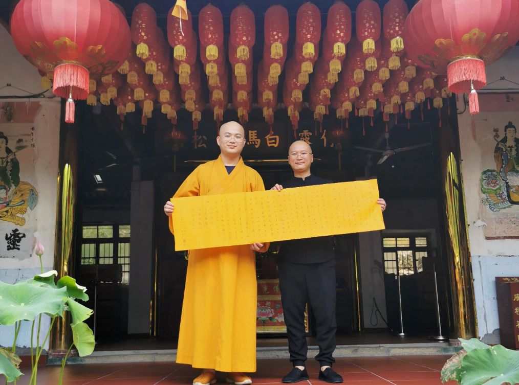 印珩法师坚持抄经也是一种修行