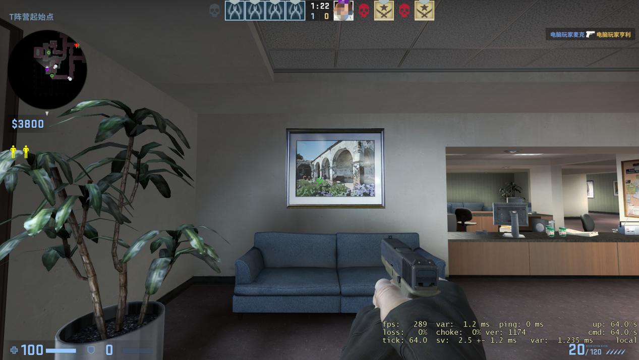 csgo办公室地图的风景画藏了大秘密看见的人多了解的却少