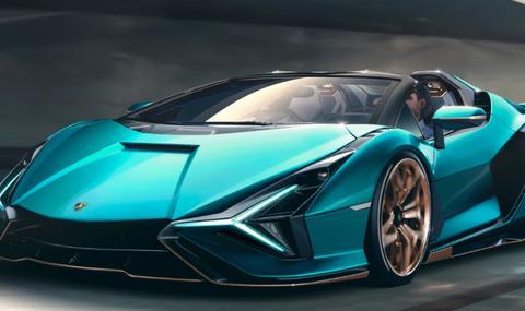 超越时间，兰博基尼限量系列——Sián敞篷版