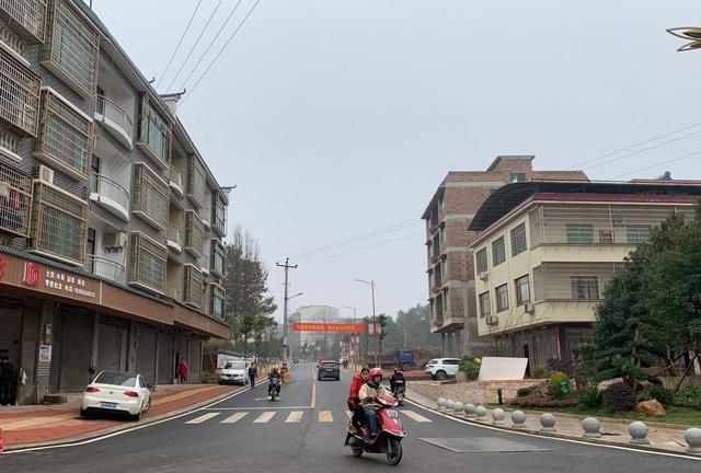 湖南永州下马渡靠近祁阳县城被遗忘的角落光明至大桥湾路窄