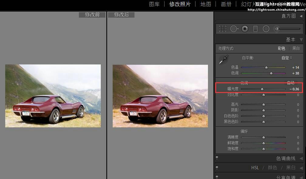 如何在adobe Lightroom中创建lomography效果 面板 色调 滑块 新浪新闻