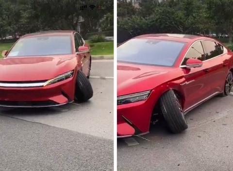 试驾接连出事故，比亚迪汉竟自诩“最强性能车”