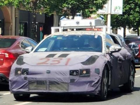 领克纯电车型谍照曝光 或于北京车展亮相