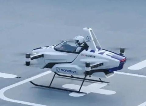 科幻终将成为现实！日本飞行汽车试飞成功