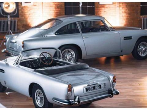 阿斯顿马丁Junior带你回童年，还原DB5经典，是敞篷风格