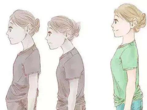 男生指出女友驼背的问题后，对女友说，你虽然身形瘦高，但气质...