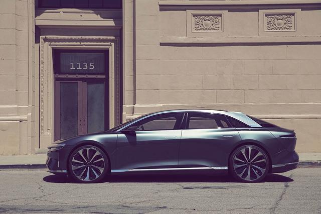 2.5秒破百 EPA续航可达832km Lucid Air全球首发