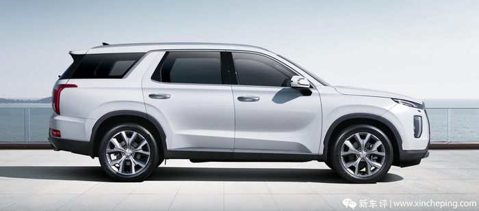 轴距2.9米7座SUV 现代帕里斯帝预售价31-36万元