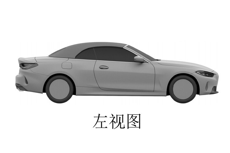 轿跑界的女神 宝马4系敞篷专利图曝光