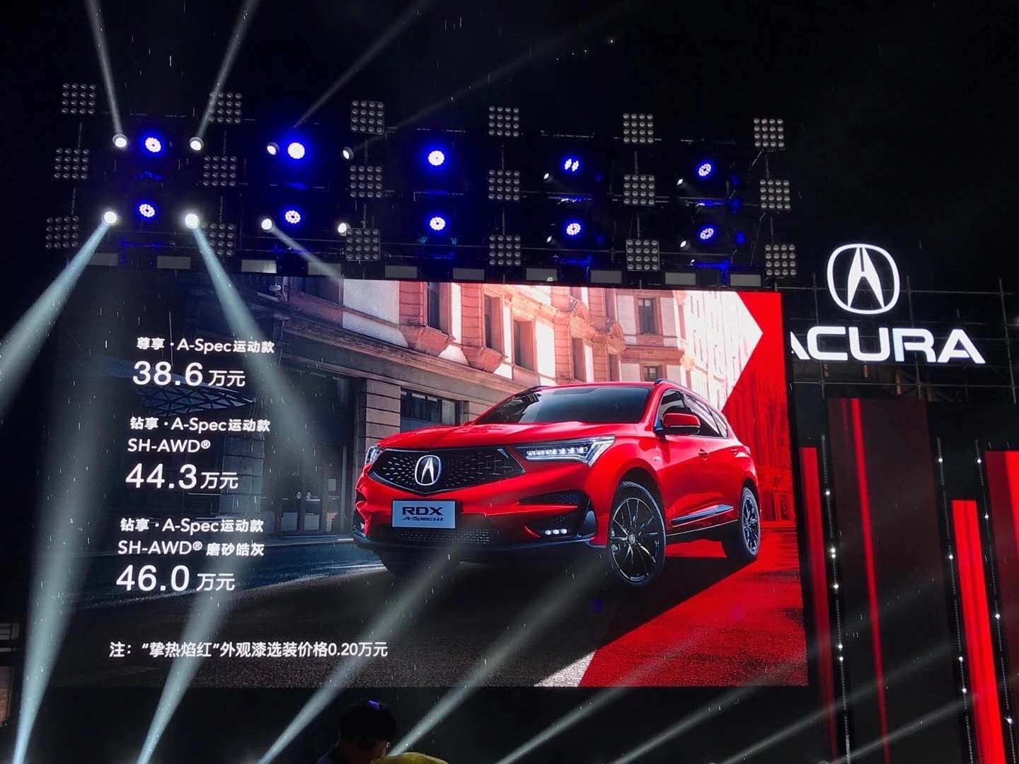 全新RDX A-Spec运动款38.6万起,要性能最强中型SUV?