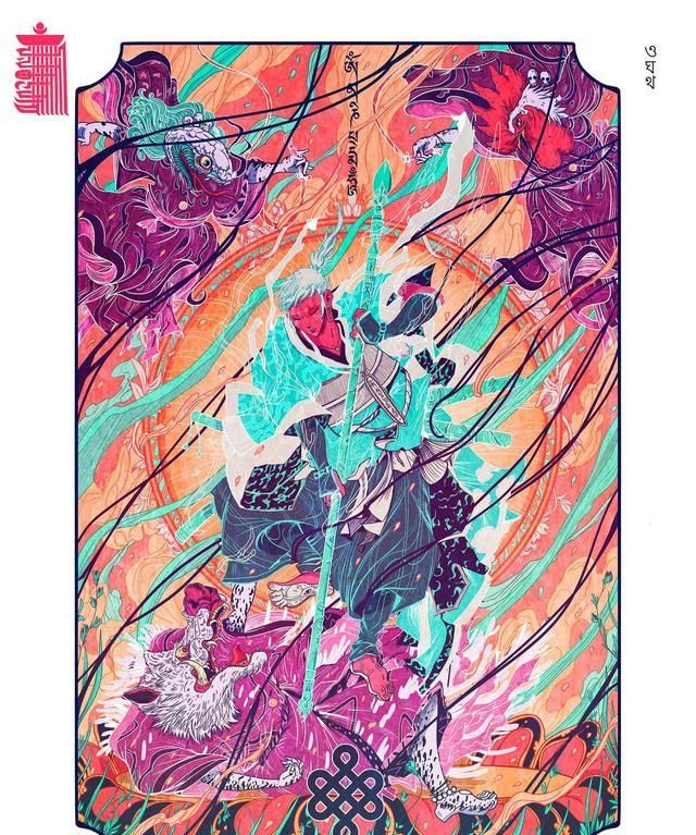 大师插画作品赏析,丰富的彩色运用,让作品具有超强视觉冲击力|插画|冲击力|大师_新浪新闻