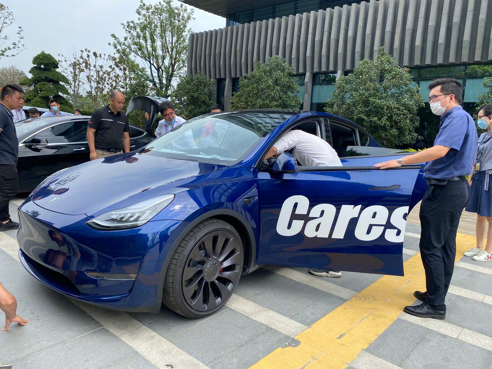 国内现身Model Y实车 国产版明年年初下线
