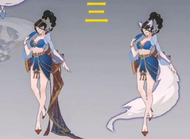不知火舞皮肤设计稿曝光,魅语有3款废弃方案,设计师眼光没错