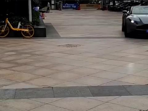 阿斯顿马丁新款跑车，连车门上都有标志！