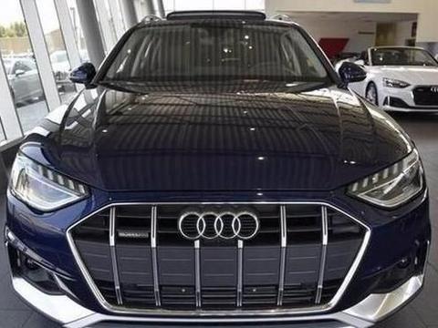 全新奥迪A4旅行版海外实拍 搭载2.0T涡轮增压发动机