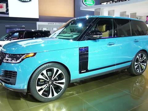 北京车展实拍揽胜50周年风云纪念版 将经典与现代完美融合