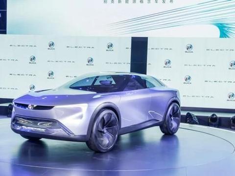 别克概念SUV,前后双蝴蝶门!方向盘造型太随意了吧