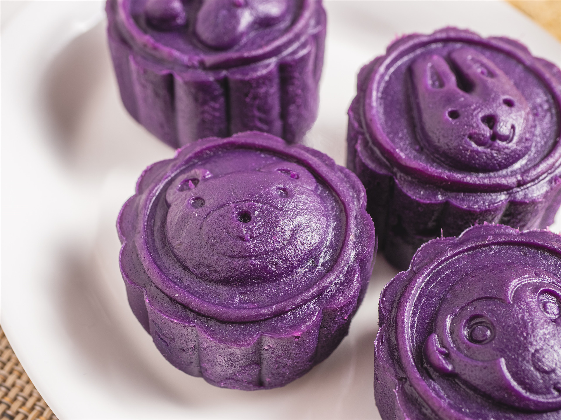 山药紫薯小方怎么做_山药紫薯小方的做法视频_拾味爸爸_豆果美食