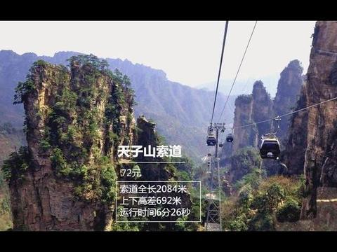 张家界森林公园+天门山玻璃栈道+凤凰古城浪漫四日游