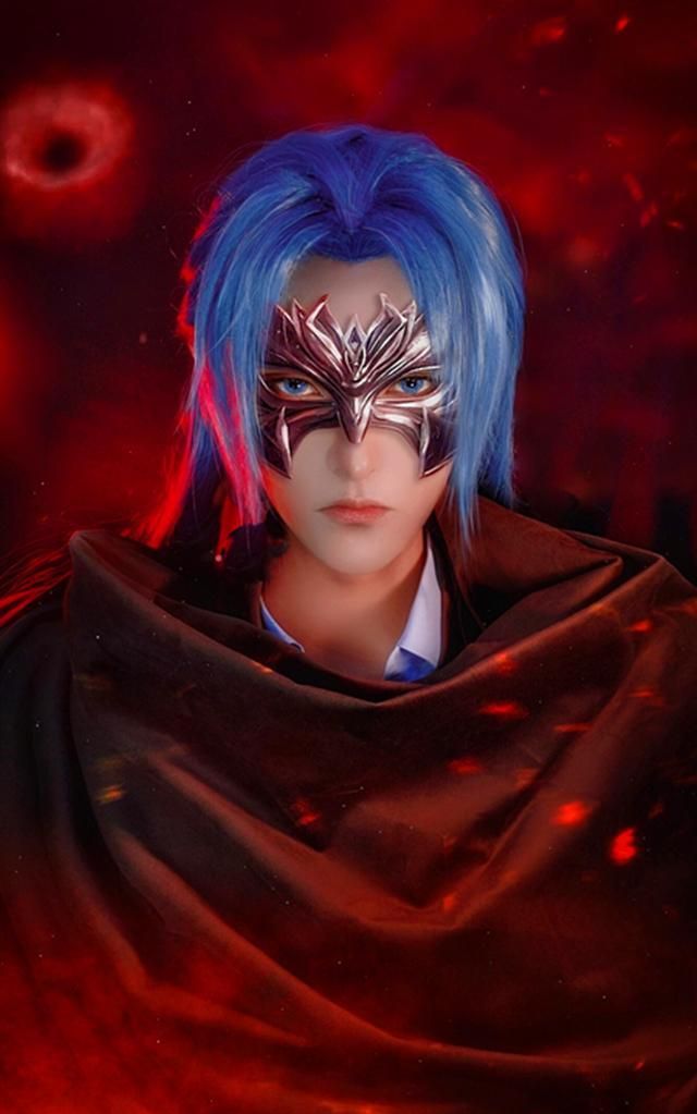 斗罗9位男性经典cos!宁风致唐三帅过动漫,鬼菊斗罗还原太香