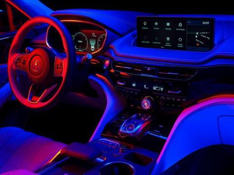 全新讴歌MDX内饰预告图曝光