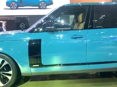 北京车展看新车｜揽胜50周年风云纪念版亮相，售价202.58万