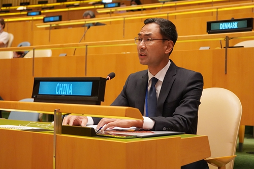 耿爽 图自中国常驻联合国代表团网站