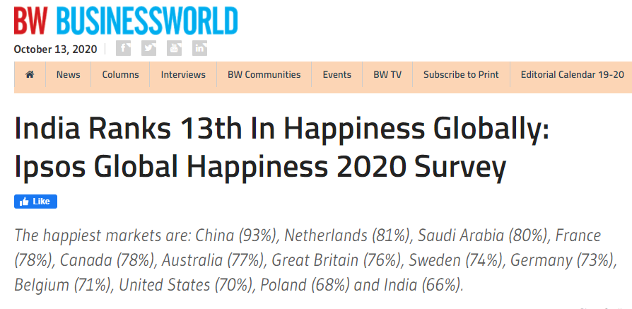 这些国家很多人因疫情去世 国民却表示很幸福