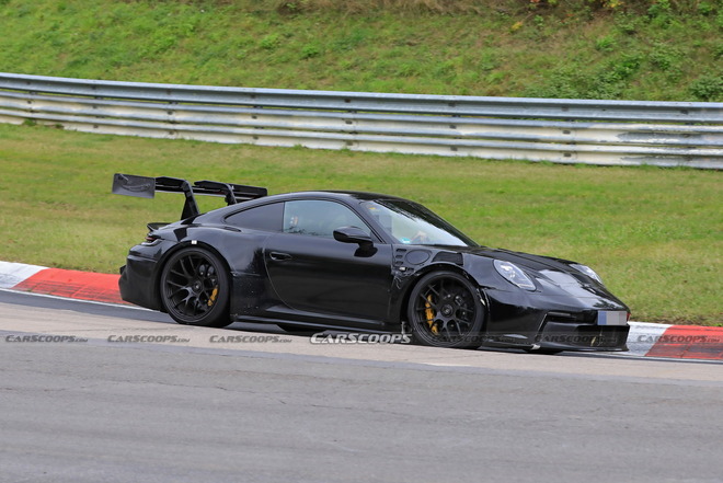 赛道上的性能怪兽 911 GT3 RS谍照曝出