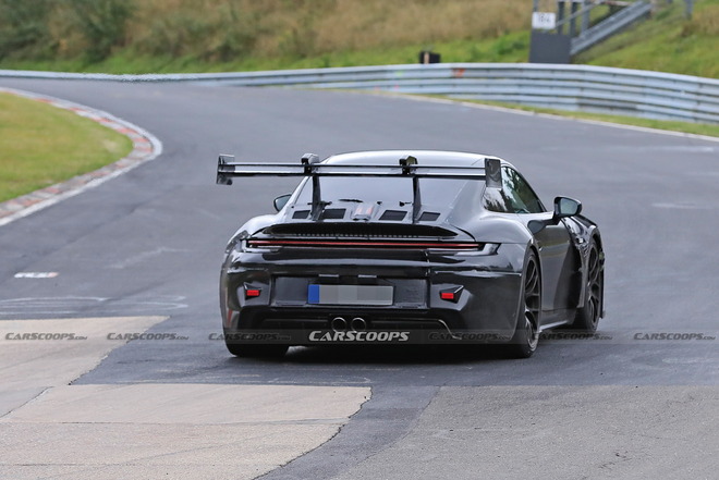 赛道上的性能怪兽 911 GT3 RS谍照曝出