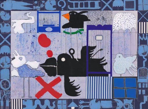 西爾萬《黑鳥》1990年初