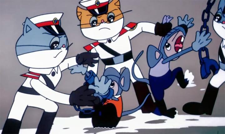 黑猫警长:猫咪们真棒,抓到这么多老鼠强盗,还差个老大没抓