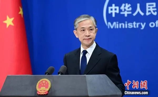 外交部发言人称不存在所谓“海峡中线” 。图源:中新网