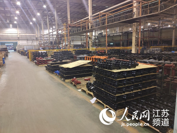 常熟通润汽车零部件股份有限公司通润的仓储车间 图片由中国进出口银行江苏省分行提供