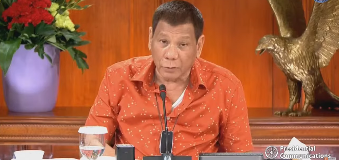 杜特尔特：如果是为了国家坐牢 我乐意至极