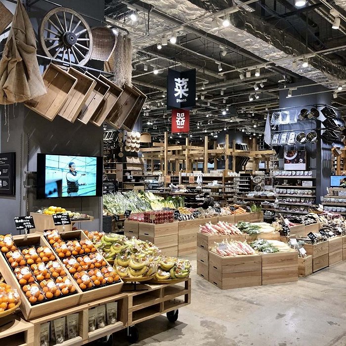 此前在日本开出的MUJI Marche 图片来源：MUJI