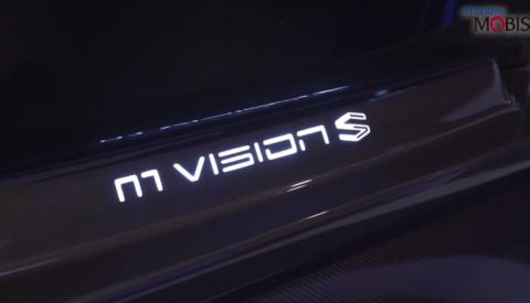 现代摩比斯无人驾驶概念车 未来感太强烈！