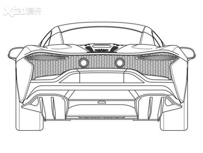 迈凯伦全新跑车渲染图 最大功率600马力