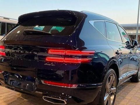 全新捷尼赛思GV80海外实拍 新车将搭载2.5T发动机