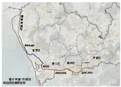 穗莞深城际拟建延长线:设超级总部、皇岗口岸