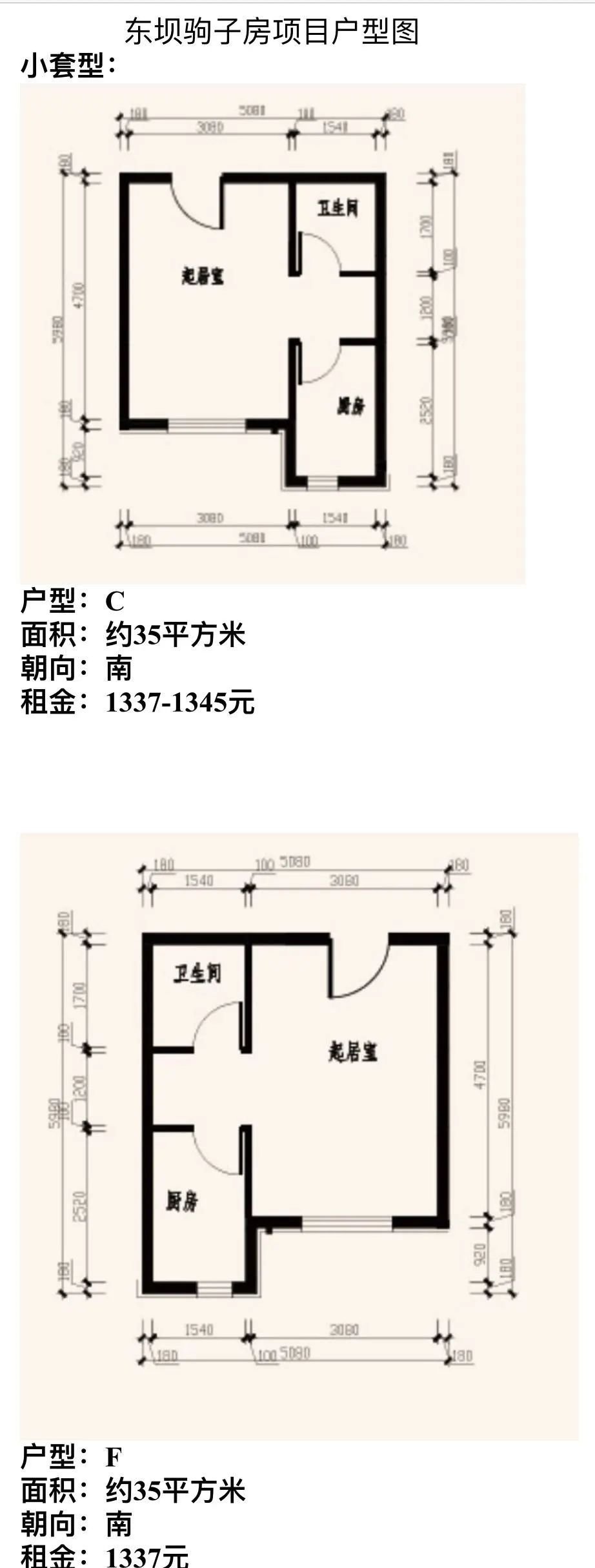 今年首次向普通家庭配租最低32元㎡城六区公租房今天开始