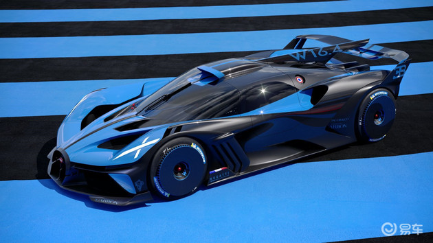 布加迪Bolide官图发布 极速500km/h