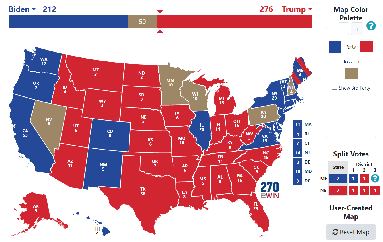 美大学助理教授：我押1000美元赌特朗普连任