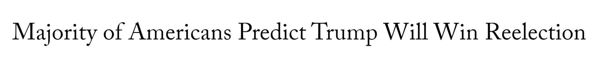 美大学助理教授：我押1000美元赌特朗普连任