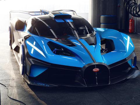 布加迪Bolide官图发布 百公里加速2.17s