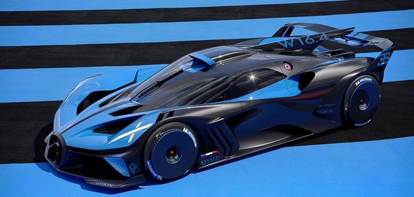 布加迪Bolide官图发布 性能堆到极致 有钱可能也开不上