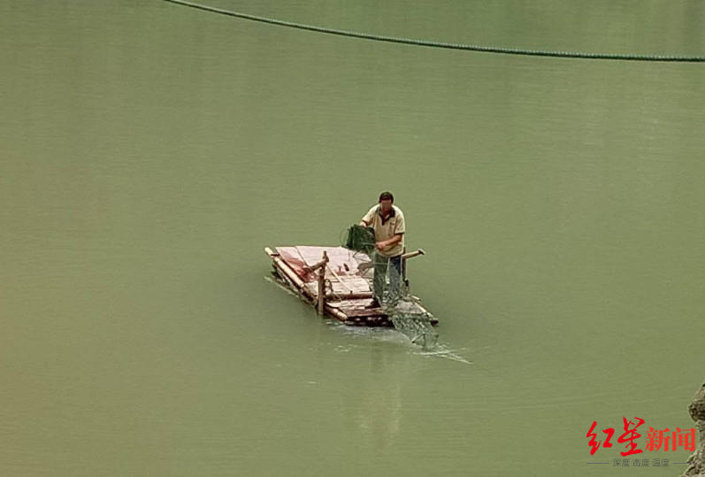 金沙江非法捕捞嫌疑人