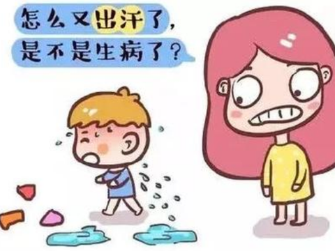 宝宝为什么身上出汗多呢？这又是什么问题？