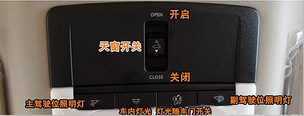 日产天籁中控按钮图解天籁车内按键功能说明
