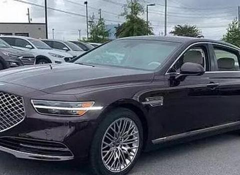 捷尼赛思G90海外实拍 搭载3.3T或5.0L发动机